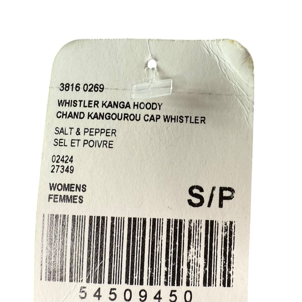 NEW ROOTS Whistler Kanga Hoody Hooded Pullover Sweatshirt Heathered Gray Small - Picture 3 of 10